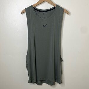 TLF Vital Air Flex Drop Arm Tank Top Sage Green